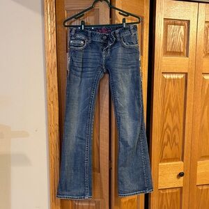 Rock & Roll Cowgirl Kids Blue Jeans